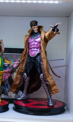 Buy Gambit Premium Sideshow Size OG Statue, 2 Heads Interchangeable X-men 97 • 815.13£
