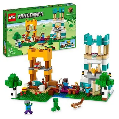 Buy LEGO Minecraft: The Crafting Box 4.0 (21249) • 39.99£