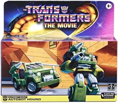 Buy The Transformers The Movie - Retro G1 Autobot Hound Action Figure • 23.99£