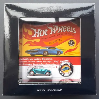Buy 2011 Hot Wheels RLC HWC Red Line Club Original 16 1968 Custom Volkswagen Aqua • 224.95£