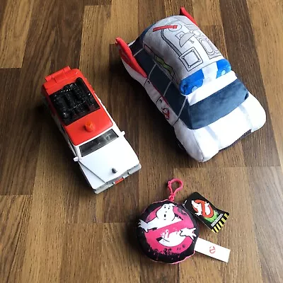 Buy Ghostbusters Bundle Ecto -1 Car Plush 11  Soft Toy-Mattel 9” 2016-Keyring 2020 • 5.99£