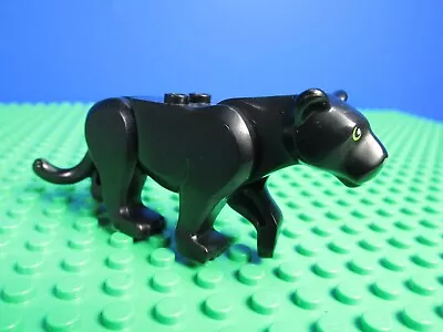 Buy Genuine LEGO BLACK PANTHER CAT Animal MINIFIGURE CITY ZOO SAFARI Set Lot 60159 • 11.32£