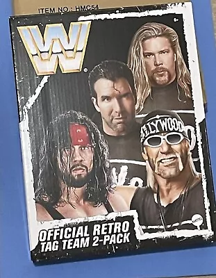Buy WWF WWE NWO Retros Moc Wrestling Figures Hasbro Mattel Retro • 44.99£