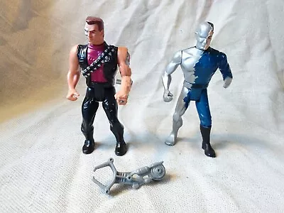 Buy Vintage Kenner Power Arm Terminator And Exploding T-1000 • 14.99£