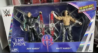 Buy WWE Elite Epic Moments Team Xtreme Jeff Hardy And Matt Hardy Action Figures • 104.99£