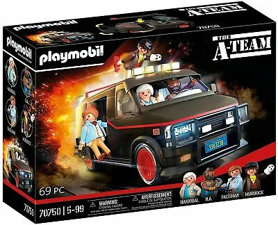 Buy Playmobil The A-team Van & Figues 69 Pieces 5+ 70750 New • 64.95£
