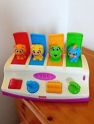 Buy Fisher Price 2005 Vintage Press And Pop Up Interactive Toy • 5.99£
