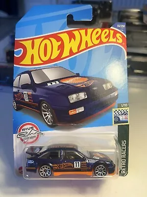 Buy Hot Wheels. 87 Ford Sierra Cosworth. New Collectible Toy Model Car. Retro Racer. • 5£