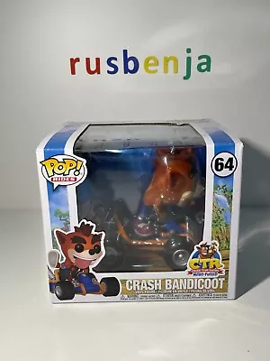 Buy Funko Pop! Games Crash Bandicoot Rides CTR Team Racing #64 • 27.99£