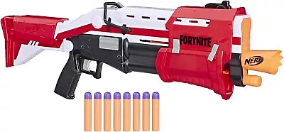 Buy Nerf Fortnite TS Blaster Pump Action Dart Blaster 8 Official Mega Fortnite Darts • 46.29£