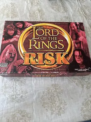 Buy Lord Of The Rings Risk Board Game Parker Games 2002 Hasbro  • 4£