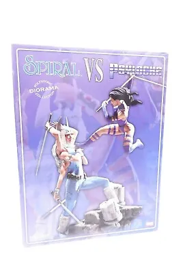 Buy Sideshow Spiral Vs Psylocke Statue Diorama Rare MARVEL Figure X-men • 235.96£
