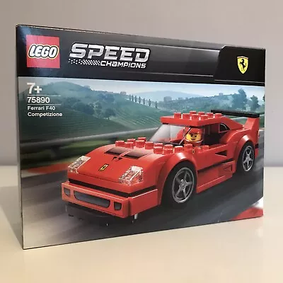 Buy NEW! LEGO Speed Champions Ferrari F40 Competizione (75890) • 22.98£