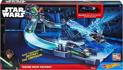 Buy Hot Wheels Star Wars Throne Room Raceway Car Circuit NEW • 56.42£