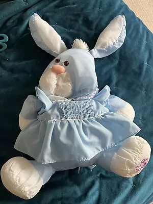 Buy Vintage Puffalump Fisher Price Soft Toy Blue Rabbit Rare Original 1980s❤️ • 25£