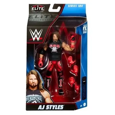 Buy WWE Elite Collection Series 104 AJ Styles Wrestling Action Figure US Imports • 25.19£
