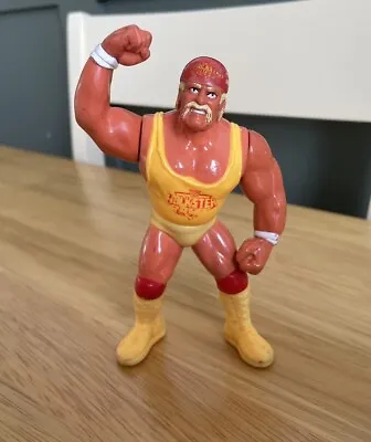Buy Hulk Hogan Rare Hasbro WWF WWE Wrestling Figure Series 3 1990 • 12.99£