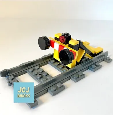 Buy LEGO Train Track End Buffer With Straight Track BRAND NEW Set Parts 53401 60198 • 10.99£
