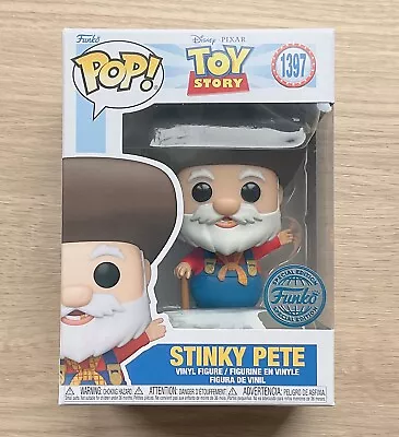 Buy Funko Pop Disney Toy Story Stinky Pete #1397 + Free Protector • 29.99£