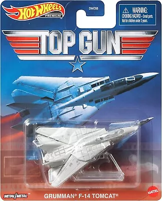 Buy Hot Wheels Premium Retro Entertainment Top Gun Grumman F-14 Tomcat • 17.99£