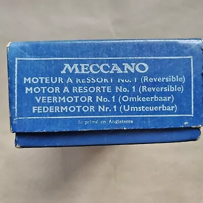 Buy Meccano Reversing Clockwork Motor No1  • 10£
