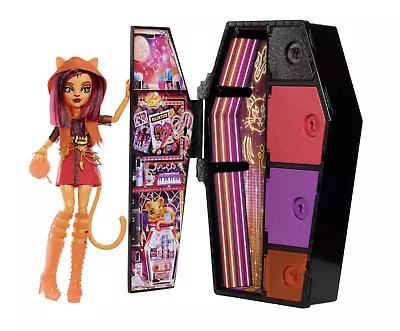 Buy Mattel Monster High Skulltimate Secrets Neon Frights Toralei Stripe Fashion Doll • 31.67£