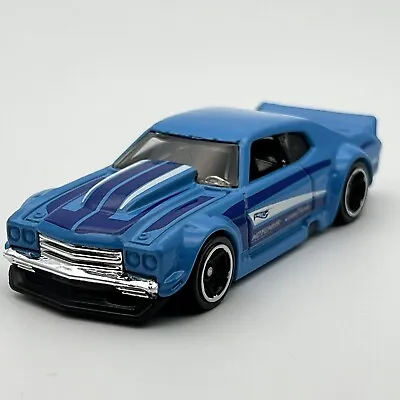 Buy Hot Wheels '70 Chevy Chevelle SS Blue 2017 1:64 Diecast Car • 4.99£