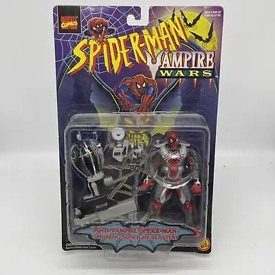 Buy Marvel Spider Man Toy Biz ~ Anti Vampire Spider-man Action Figure BNIP 1996 • 34.99£