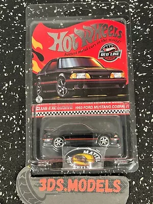 Buy RLC 1993 FORD MUSTANG COBRA RED LINE CLUB Hot Wheels 1:64 *COMBINE POSTAGE* • 27.95£
