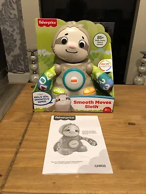 Buy Fisher-Price Linkimals­ Smooth Moves Sloth Baby Toy With Music & Light - GHR18 • 19.99£