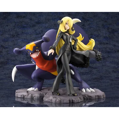 Buy Kotobukiya Figure Cynthia With Garchomp Pokemon ARTFX J • 582.99£