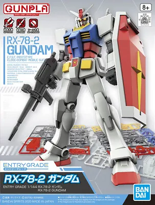 Buy Bandai Gundam RX-78-2 EG Entry Grade 1/144 Model Kit • 15.99£
