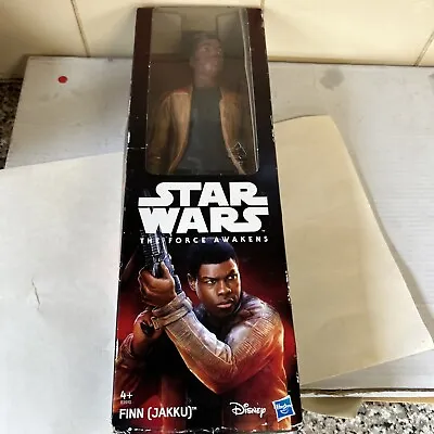 Buy Hasbro - Star Wars - The Force Awakens -12 Inch -  New In Box # Finn ( Jakku )  • 10£