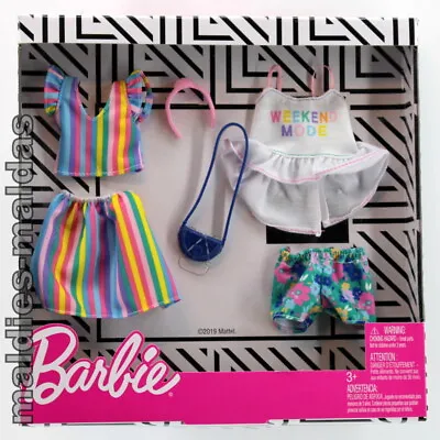 Buy Barbie Fashion Set Of 2 Pack Standoutfit & Pants GHX59 NEW/ORIGINAL PACKAGING Fashion Set • 17.17£