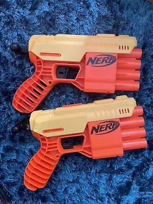 Buy Nerf Alpha Strike Fang QS-4 Foam Dart Blaster X2 • 5£