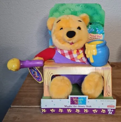 Buy Disney Fisher Price Winnie The Pooh 1999 Interactive Talk Wiggle Move Honey NEW • 34.99£