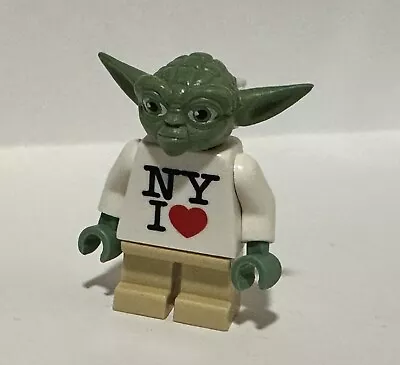 Buy LEGO Star Wars Yoda New York NY I Heart Love Toys R Us Custom Minifigure PRINTED • 15.74£