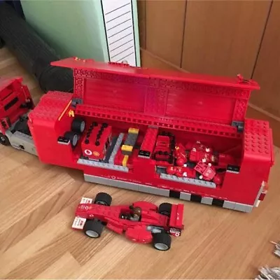 Buy LEGO Ferrari Scuderia Ferrari Truck 8654 F1 Transporter W/Box Manual JP • 147.77£
