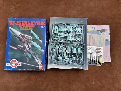 Buy Vintage Bandai VF-IS Valkyrie Super Fighter Special Coated Version Boxed Kit • 10£