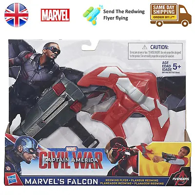 Buy Marvel Civil War Falcon Iron Man Machine Gauntlet Nerf Blaster Avengers • 8.49£