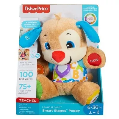 Buy Fisher Price Laugh & Learn Smart Stages Puppy Brand New • 22.99£
