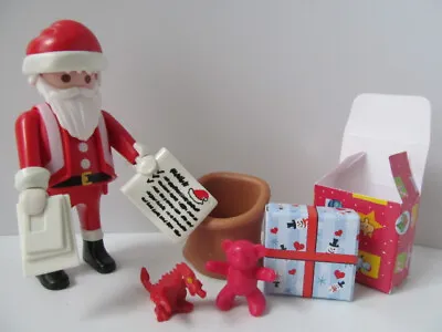 Buy Playmobil Santa With Sack, Toys & Present Boxes New Christmas/dollshouse Figure • 5.49£