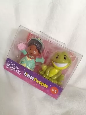 Buy Mattel Fisher Price Little People Disney Princess Tiana And Naveen Frog Figures • 7.99£
