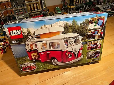 Buy LEGO 10220 Creator Expert Volkswagen T1 Camper Van Brand New Unopened Sealed Box • 149.99£