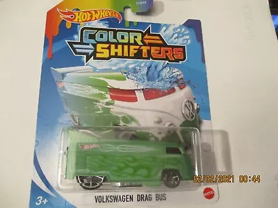 Buy Hot Wheels Volkswagen Dragbus Color Shifters New On Card • 12.99£