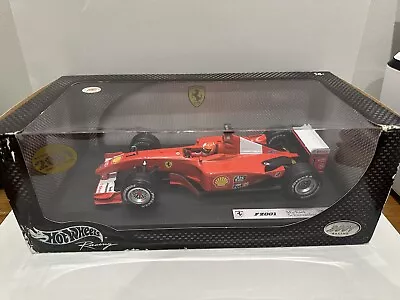 Buy Hot Wheels Ferrari 2001 Michael Schumacher F1 Car 1/18 • 60£