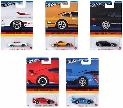 Buy 2024 New Hot Wheels Porsche Series Asst.grt01 Die Cast Cars Collect 1:64 Scale • 10.79£