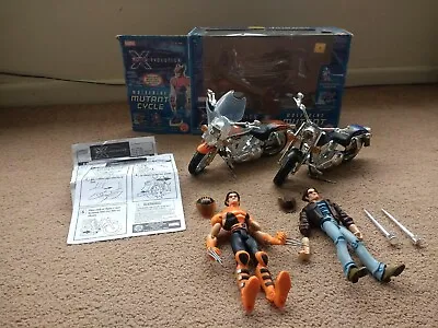 Buy X-Men Evolution Mutant Cycle. Wolverine Motorbike. Marvel. Toybiz. With Box. • 30£