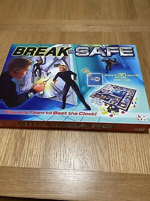 Buy Break The Safe Board Game - Mattel 2003 -100% Complete - Tested And Working • 20£