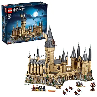 Buy LEGO Harry Potter 71043 Hogwarts Castle Mini Micro Figures 6020 Piece Toy Set UK • 509.95£